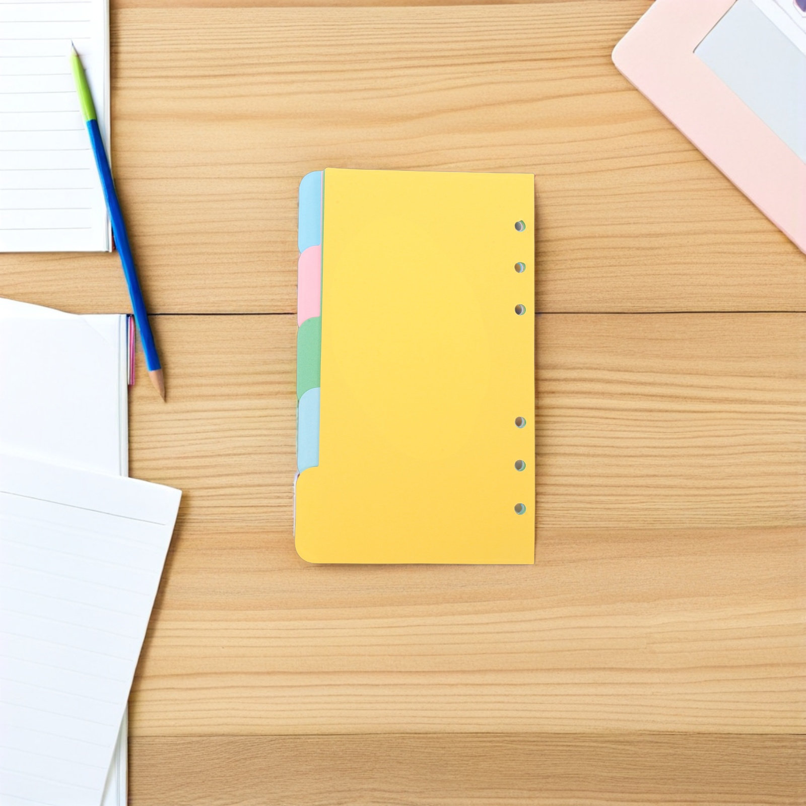Index Tab Divider - 6 zestawów przekładek indeksujących A6 do