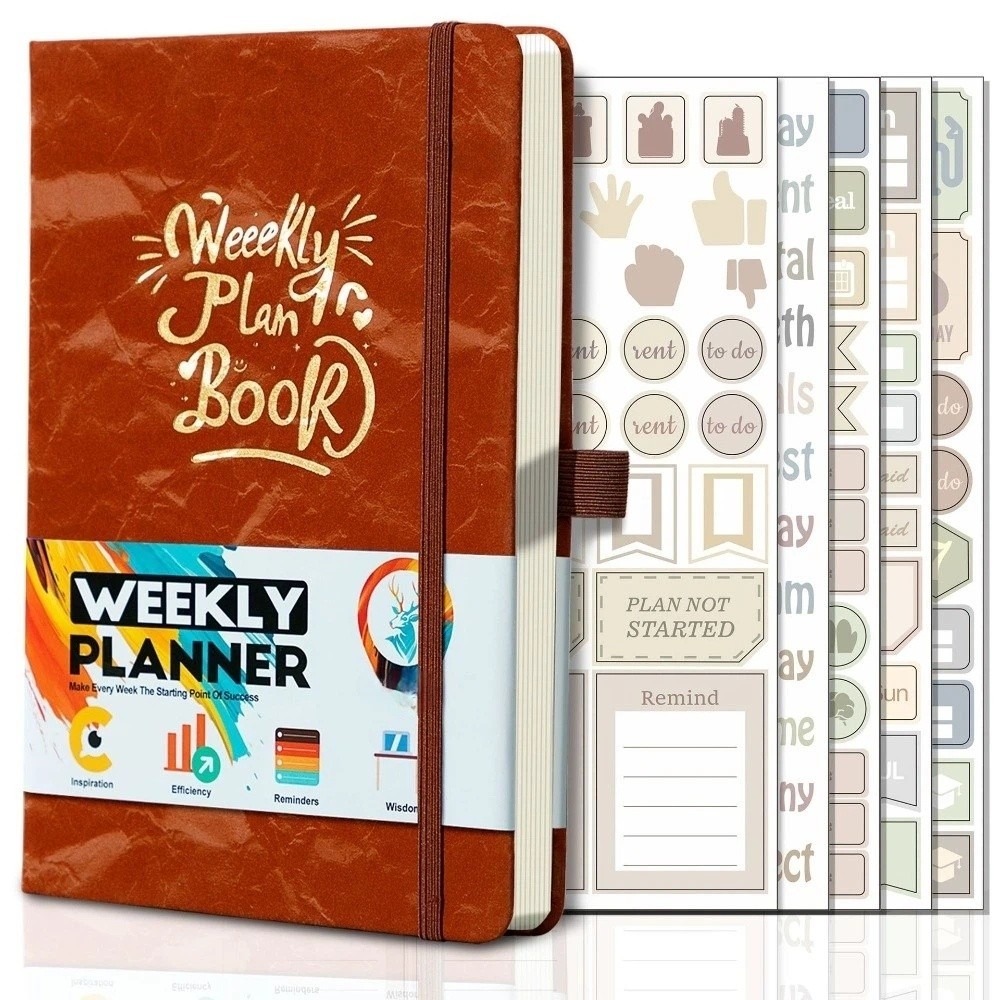 Planner Weekly Budget - Angielska wersja tygodniowego planera A5 z