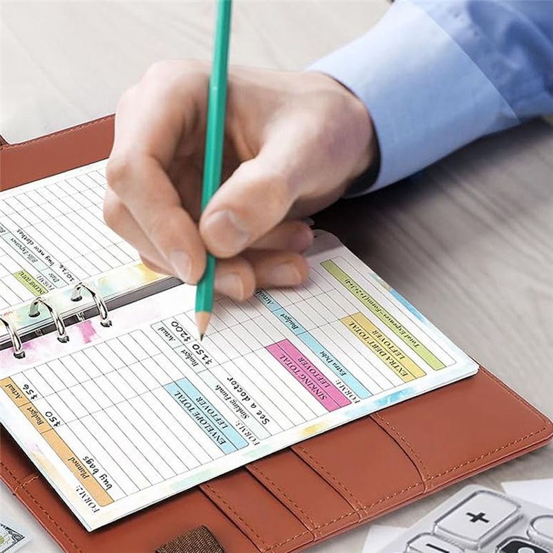 Planner Weekly Budget - Najnowszy wkład do planera budżetowego ABBQ-A6,