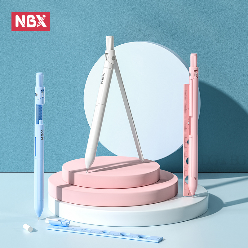 Compass Geometry Set - NBX kompas ołówek rysunek szkolny narzędzie