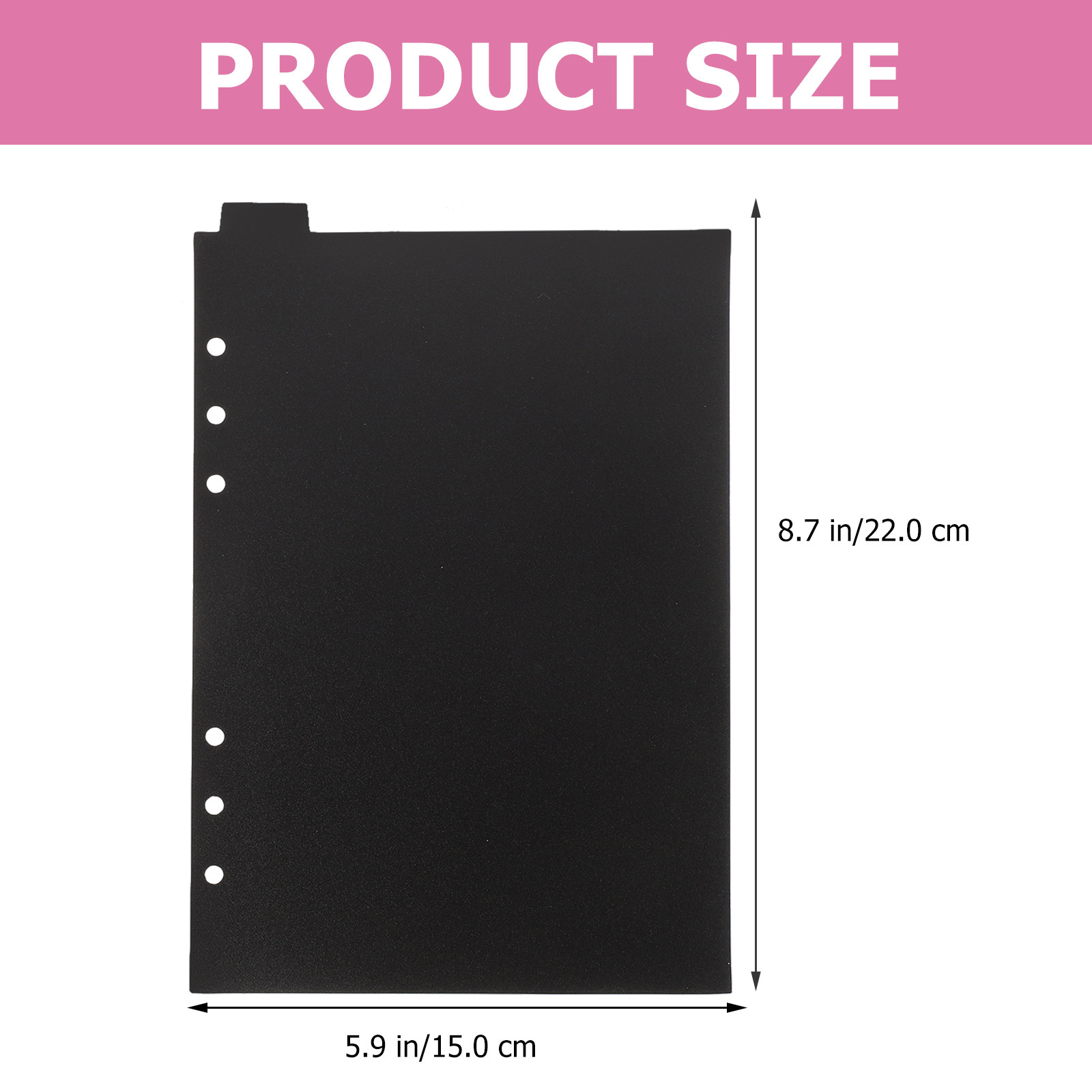 5 szt. czarnych przekładek ind – Index Tab Divider recenzja i cena