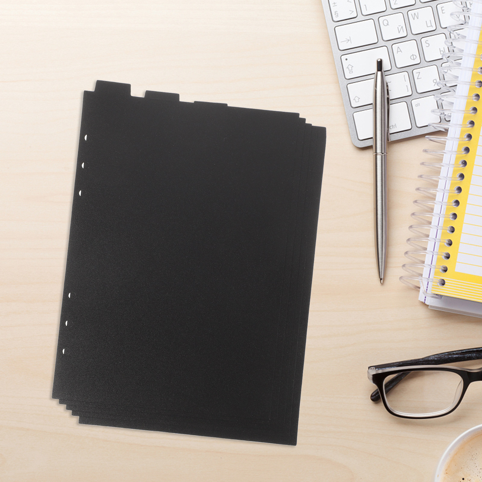 5 szt. czarnych przekładek ind – Index Tab Divider recenzja i cena