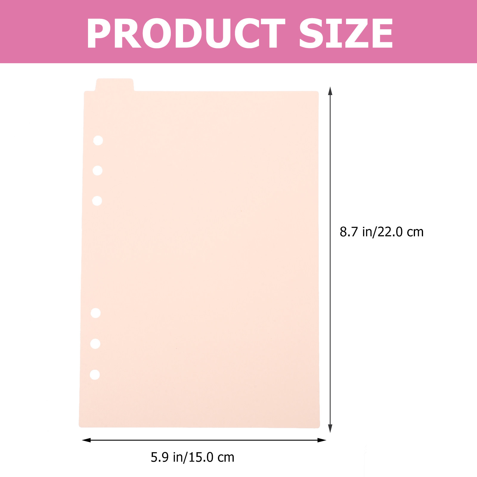 5 sztuk wytrzymałych plastikow – Index Tab Divider recenzja i cena