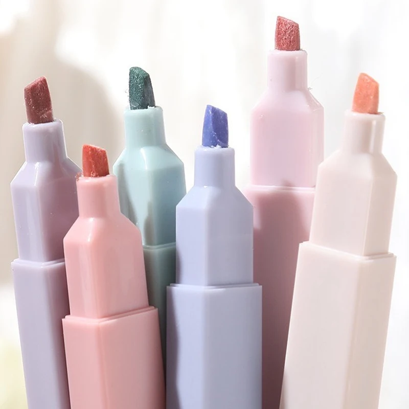6 sztuk/zestaw pastelowy rozśw – Highlighter Set Pastel recenzja i cena