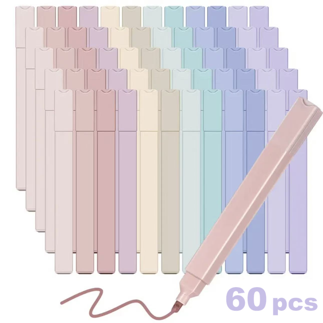 Zestaw Estetycznych Zakreślacz – Highlighter Set Pastel recenzja i cena
