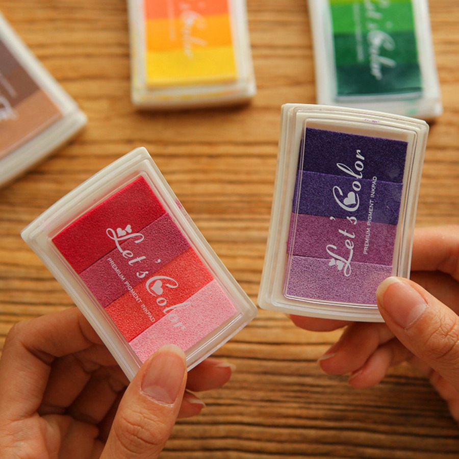 Gradientowe kolorowe tusze do  – Self Inking Stamp recenzja i cena
