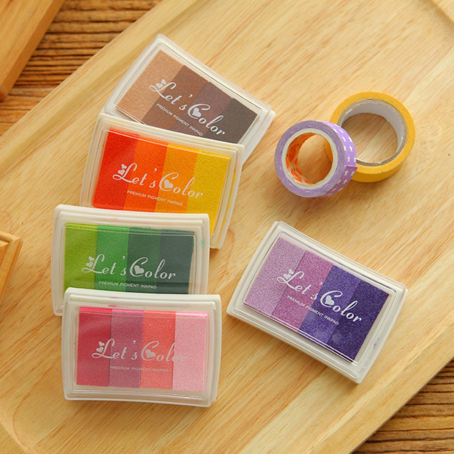 Gradientowe kolorowe tusze do  – Self Inking Stamp recenzja i cena