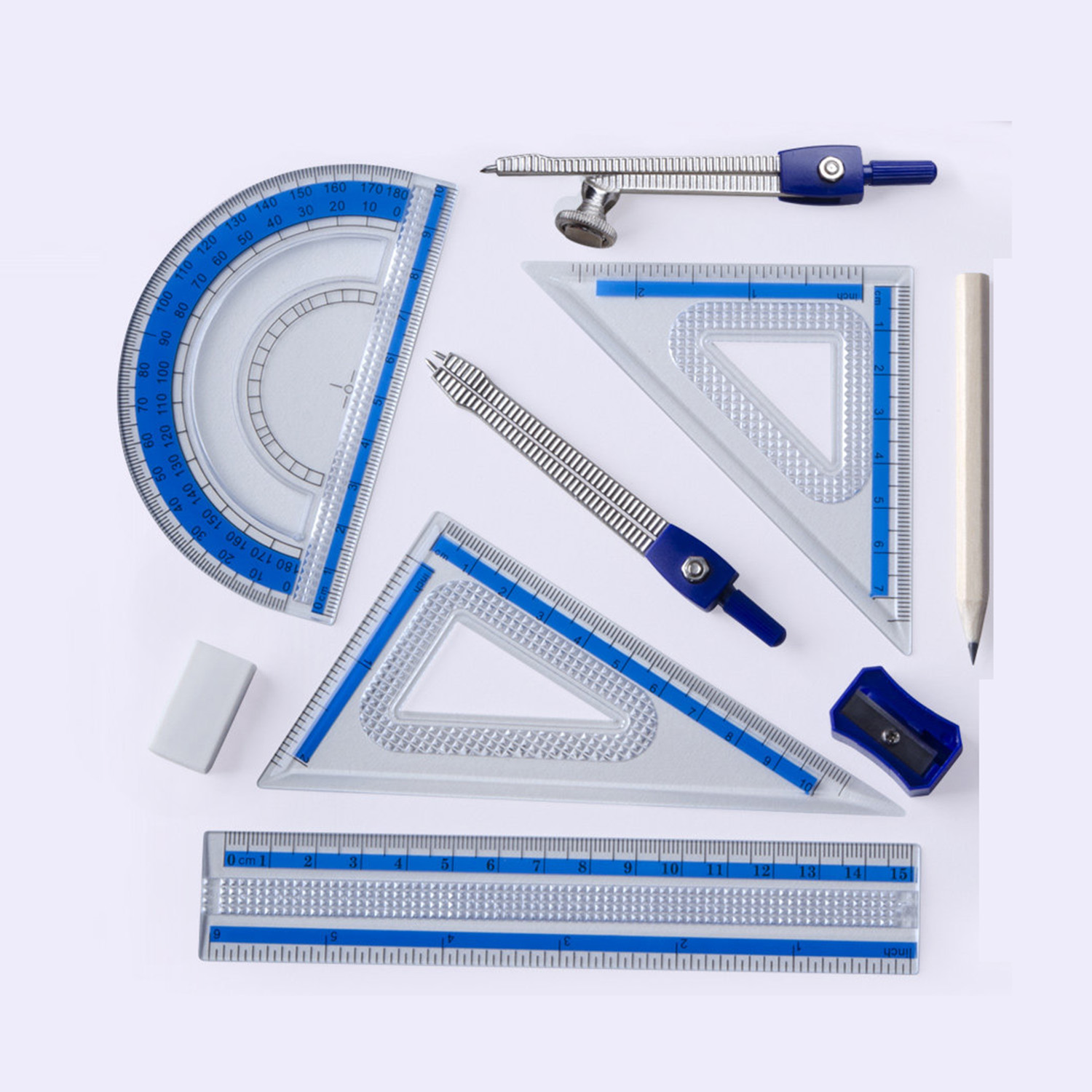 10-częściowy zestaw do geometr – Compass Geometry Set recenzja i cena
