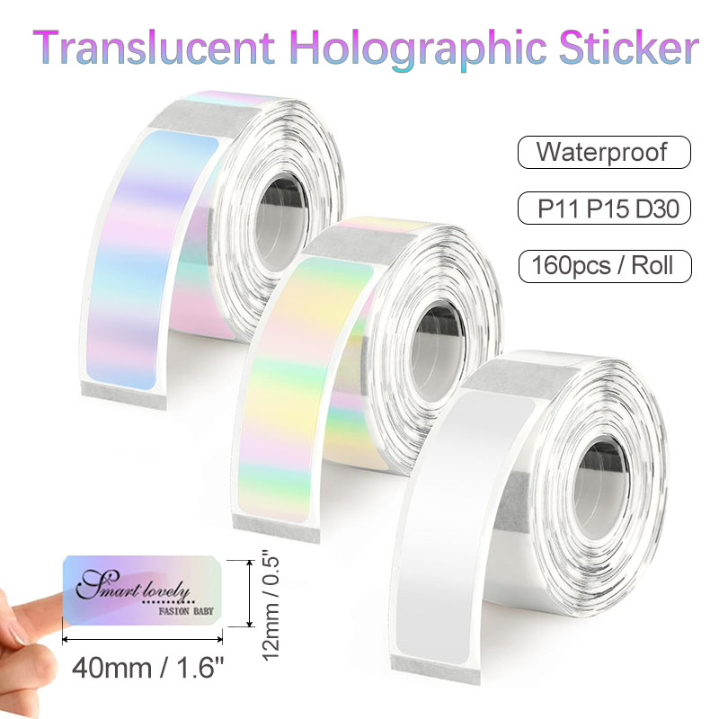 D30 Przezroczysty Holograficzn – Label Printer Tape recenzja i cena