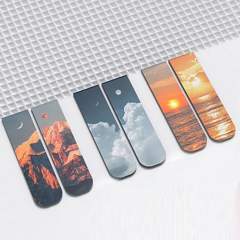 2 szt./zestaw Zakładki do ksią – Paperclip Magnetic Set recenzja i cena