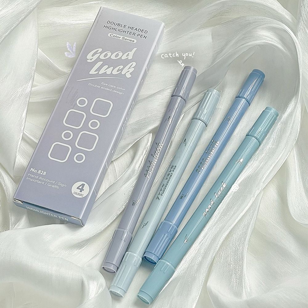 4-kolorowy dwustronny pisak fl – Highlighter Set Pastel recenzja i cena