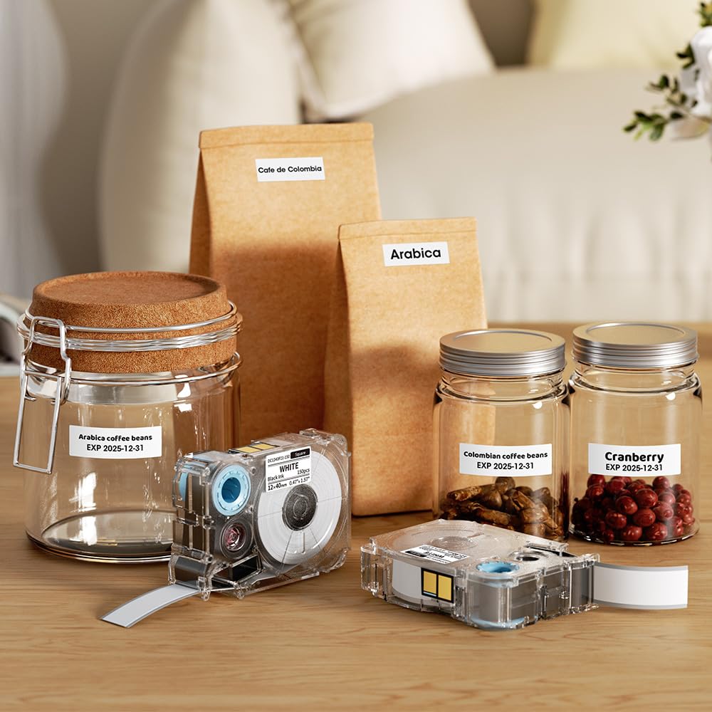 Taśma do drukarki etykiet Phom – Label Printer Tape recenzja i cena
