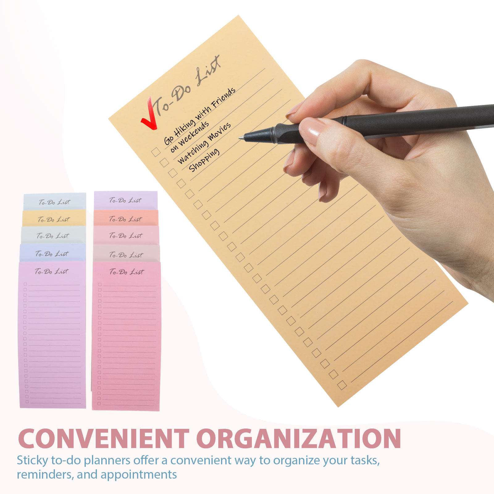 10 samoprzylepnych notatników  – Office Stationery Supply List recenzja i cena
