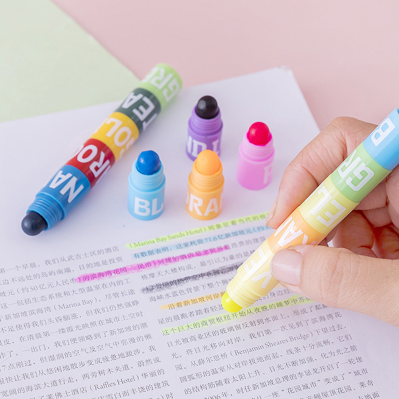 6/12 kolorów Splice Mini bibli – Highlighter Set Pastel recenzja i cena
