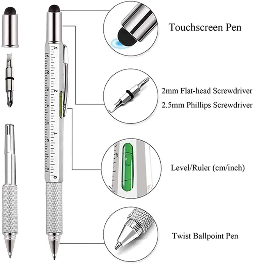 Wielofunkcyjny długopis 7 w 1  – Stationery Supply recenzja i cena